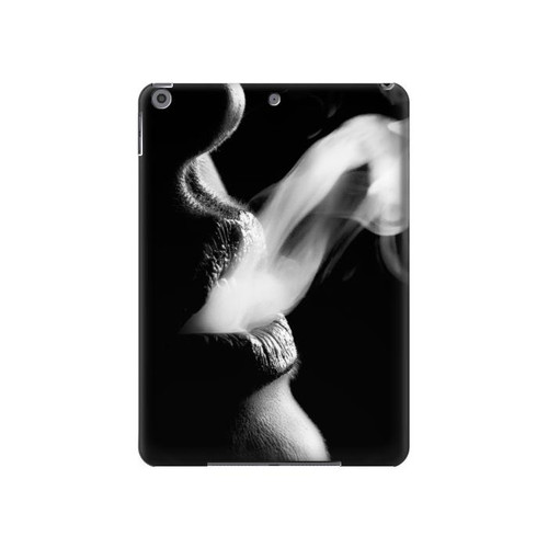 W0917 Sexy Lip Girl Smoking Tablet Hard Case For iPad 10.2 (2021,2020,2019), iPad 9 8 7