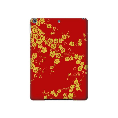 W2050 Cherry Blossoms Chinese Graphic Printed Tablet Hard Case For iPad 10.2 (2021,2020,2019), iPad 9 8 7