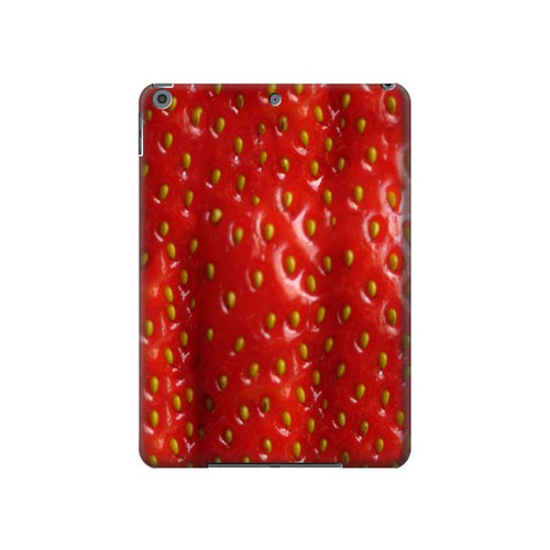 W2225 Strawberry Tablet Hard Case For iPad 10.2 (2021,2020,2019), iPad 9 8 7