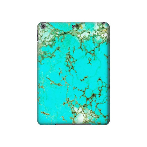 W2377 Turquoise Gemstone Texture Graphic Printed Tablet Hard Case For iPad 10.2 (2021,2020,2019), iPad 9 8 7