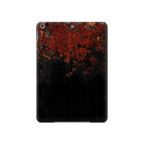 W3071 Rusted Metal Texture Graphic Tablet Hard Case For iPad 10.2 (2021,2020,2019), iPad 9 8 7