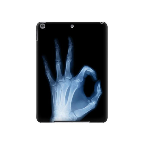 W3239 X-Ray Hand Sign OK Tablet Hard Case For iPad 10.2 (2021,2020,2019), iPad 9 8 7