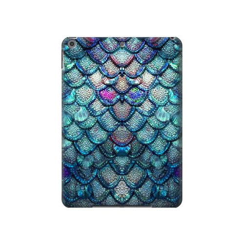 W3809 Mermaid Fish Scale Tablet Hard Case For iPad 10.2 (2021,2020,2019), iPad 9 8 7