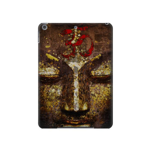 W3874 Buddha Face Ohm Symbol Tablet Hard Case For iPad 10.2 (2021,2020,2019), iPad 9 8 7