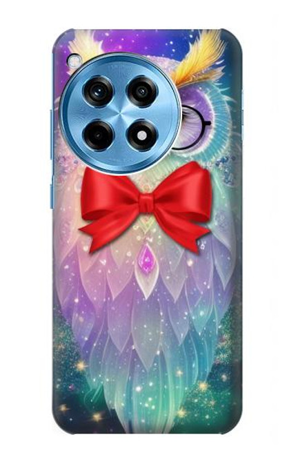 W3934 Fantasy Nerd Owl Hard Case and Leather Flip Case For OnePlus 12R