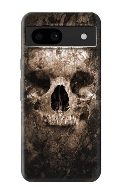 W0552 Skull Hard Case and Leather Flip Case For Google Pixel 8a
