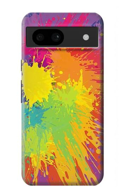 W3675 Color Splash Hard Case and Leather Flip Case For Google Pixel 8a