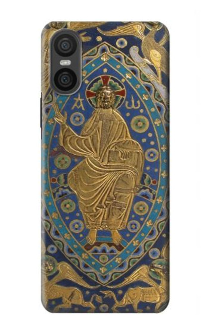 W3620 Book Cover Christ Majesty Hard Case and Leather Flip Case For Sony Xperia 10 VI