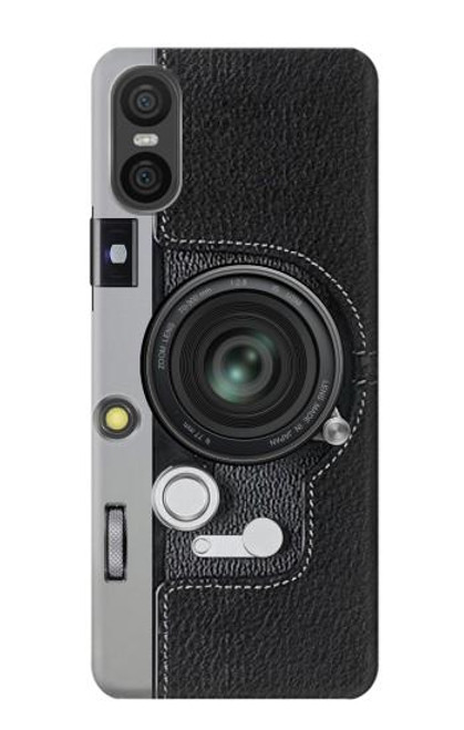 W3922 Camera Lense Shutter Graphic Print Hard Case and Leather Flip Case For Sony Xperia 10 VI