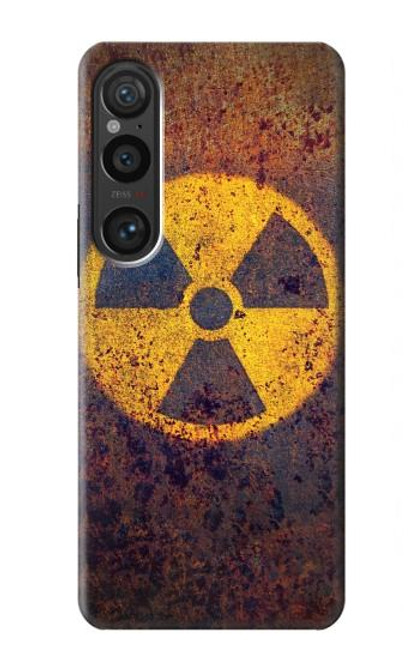 W3892 Nuclear Hazard Hard Case and Leather Flip Case For Sony Xperia 1 VI