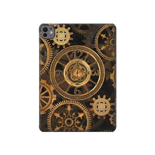 W3442 Clock Gear Tablet Hard Case For iPad Pro 11 (2024)