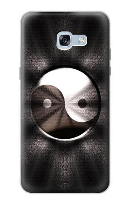 W3241 Yin Yang Symbol Hard Case and Leather Flip Case For Samsung Galaxy A5 (2017)