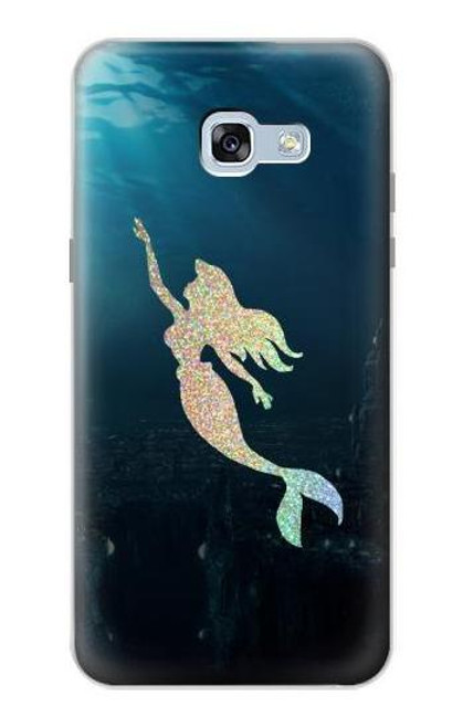 W3250 Mermaid Undersea Hard Case and Leather Flip Case For Samsung Galaxy A5 (2017)