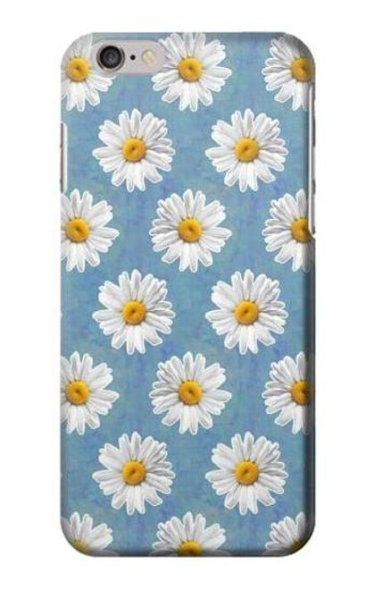 W3454 Floral Daisy Hard Case and Leather Flip Case For iPhone 6 Plus, iPhone 6s Plus