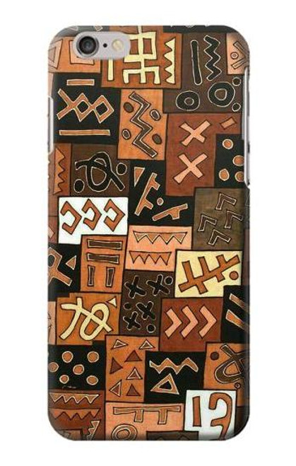 W3460 Mali Art Pattern Hard Case and Leather Flip Case For iPhone 6 Plus, iPhone 6s Plus