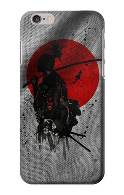 W3517 Japan Flag Samurai Hard Case and Leather Flip Case For iPhone 6 Plus, iPhone 6s Plus