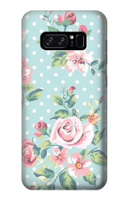 W3494 Vintage Rose Polka Dot Hard Case and Leather Flip Case For Note 8 Samsung Galaxy Note8