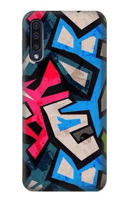 W3445 Graffiti Street Art Hard Case and Leather Flip Case For Samsung Galaxy A50