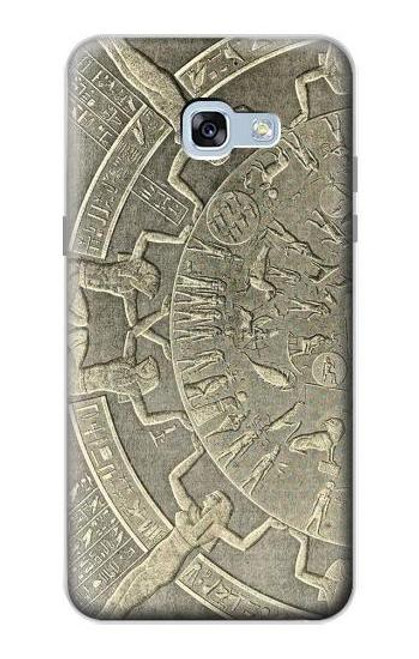 W3396 Dendera Zodiac Ancient Egypt Hard Case and Leather Flip Case For Samsung Galaxy A5 (2017)