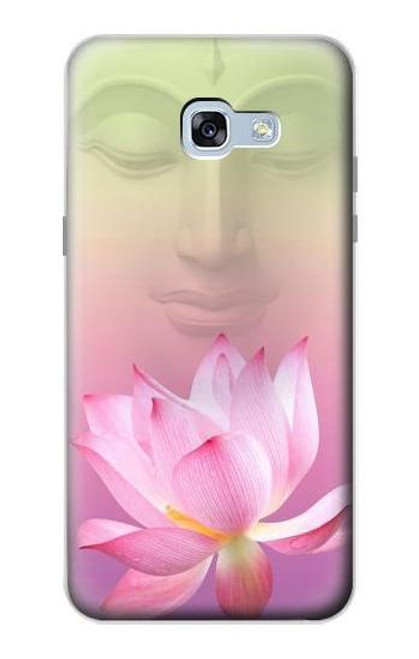 W3511 Lotus flower Buddhism Hard Case and Leather Flip Case For Samsung Galaxy A5 (2017)