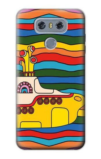 W3599 Hippie Submarine Hard Case and Leather Flip Case For LG G6