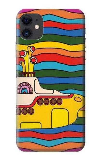 W3599 Hippie Submarine Hard Case and Leather Flip Case For iPhone 11