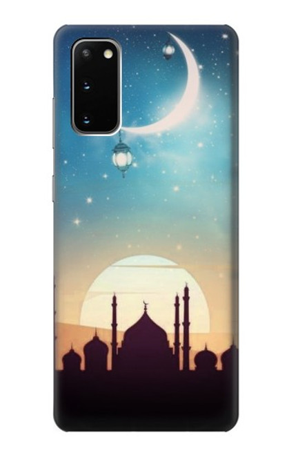 W3502 Islamic Sunset Hard Case and Leather Flip Case For Samsung Galaxy S20