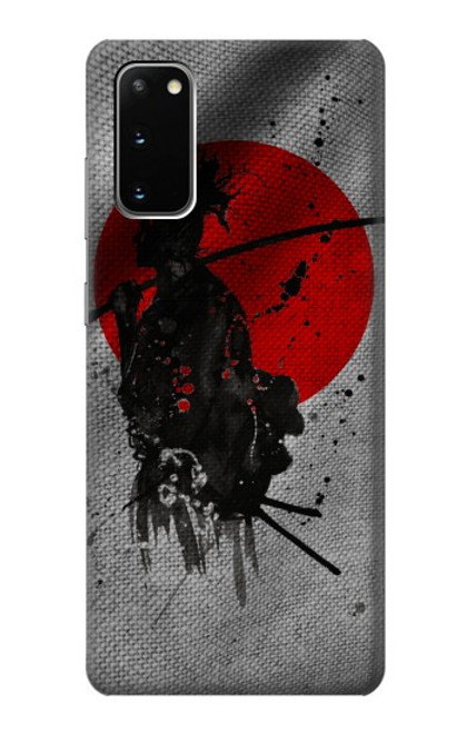 W3517 Japan Flag Samurai Hard Case and Leather Flip Case For Samsung Galaxy S20