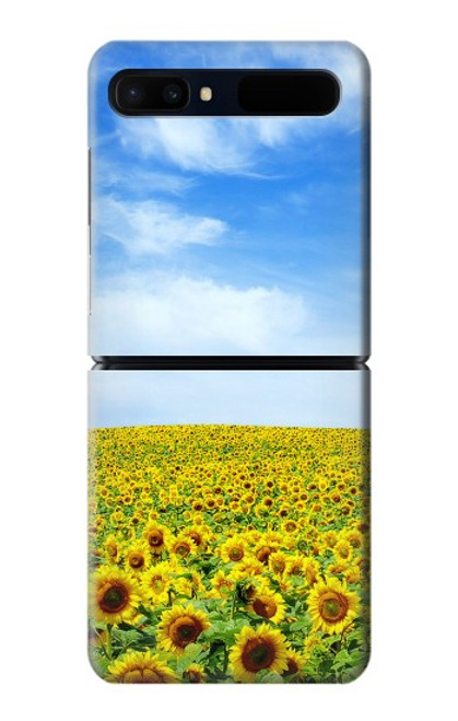 W0232 Sunflower Hard Case For Samsung Galaxy Z Flip 5G