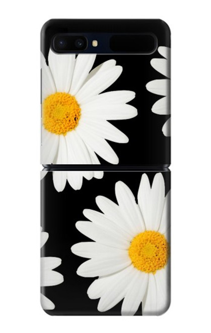 W2477 Daisy flower Hard Case For Samsung Galaxy Z Flip 5G