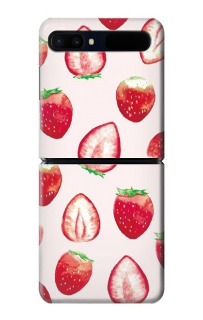 W3481 Strawberry Hard Case For Samsung Galaxy Z Flip 5G