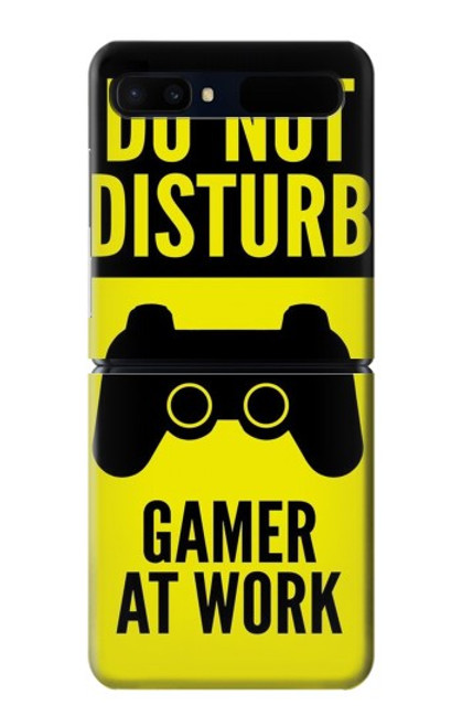 W3515 Gamer Work Hard Case For Samsung Galaxy Z Flip 5G