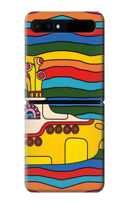 W3599 Hippie Submarine Hard Case For Samsung Galaxy Z Flip 5G