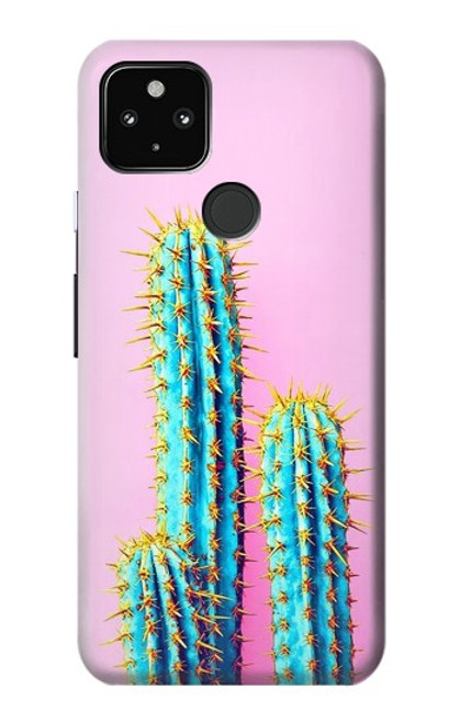 W3673 Cactus Hard Case and Leather Flip Case For Google Pixel 4a 5G