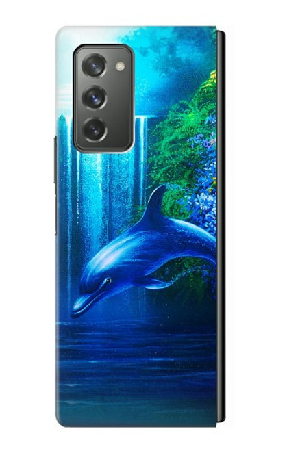 W0385 Dolphin Hard Case For Samsung Galaxy Z Fold2 5G