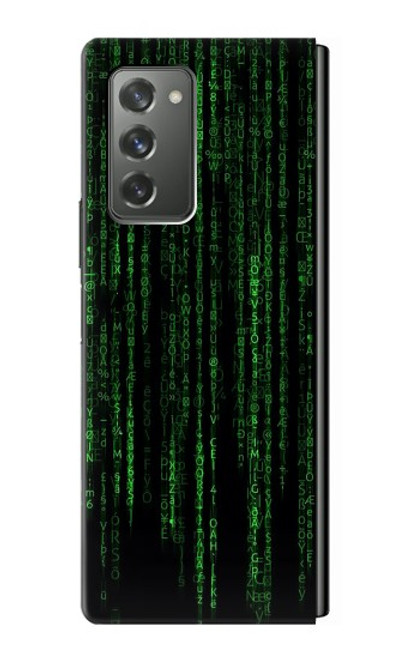 W3668 Binary Code Hard Case For Samsung Galaxy Z Fold2 5G