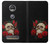 W3753 Dark Gothic Goth Skull Roses Hard Case and Leather Flip Case For Motorola Moto Z2 Play, Z2 Force