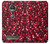 W3757 Pomegranate Hard Case and Leather Flip Case For Motorola Moto Z2 Play, Z2 Force