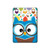 W2521 Cute Nerd Owl Cartoon Tablet Hard Case For iPad Pro 10.5, iPad Air (2019, 3rd)