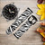 CA0561 Zebra Skin Texture Graphic Printed Silicone & Leather Smart Watch Band Strap For Wristwatch Smartwatch