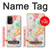 W3705 Pastel Floral Flower Hard Case and Leather Flip Case For Samsung Galaxy A32 5G