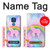 W3070 Rainbow Unicorn Pastel Sky Hard Case and Leather Flip Case For Motorola Moto G Play (2021)