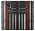 W3472 Firefighter Thin Red Line Flag Hard Case and Leather Flip Case For Motorola Moto G Power (2021)