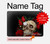 W3753 Dark Gothic Goth Skull Roses Hard Case Cover For MacBook Air 13″ - A1369, A1466