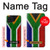 W3464 South Africa Flag Hard Case and Leather Flip Case For Samsung Galaxy A22 4G