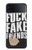 W3598 Middle Finger Fuck Fake Friend Hard Case For Samsung Galaxy Z Flip 3 5G