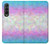 W3747 Trans Flag Polygon Hard Case For Samsung Galaxy Z Fold 3 5G