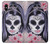 W3821 Sugar Skull Steam Punk Girl Gothic Hard Case and Leather Flip Case For iPhone X, iPhone XS