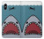 W3825 Cartoon Shark Sea Diving Hard Case and Leather Flip Case For iPhone X, iPhone XS