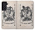 W3818 Vintage Playing Card Hard Case and Leather Flip Case For Samsung Galaxy S21 FE 5G